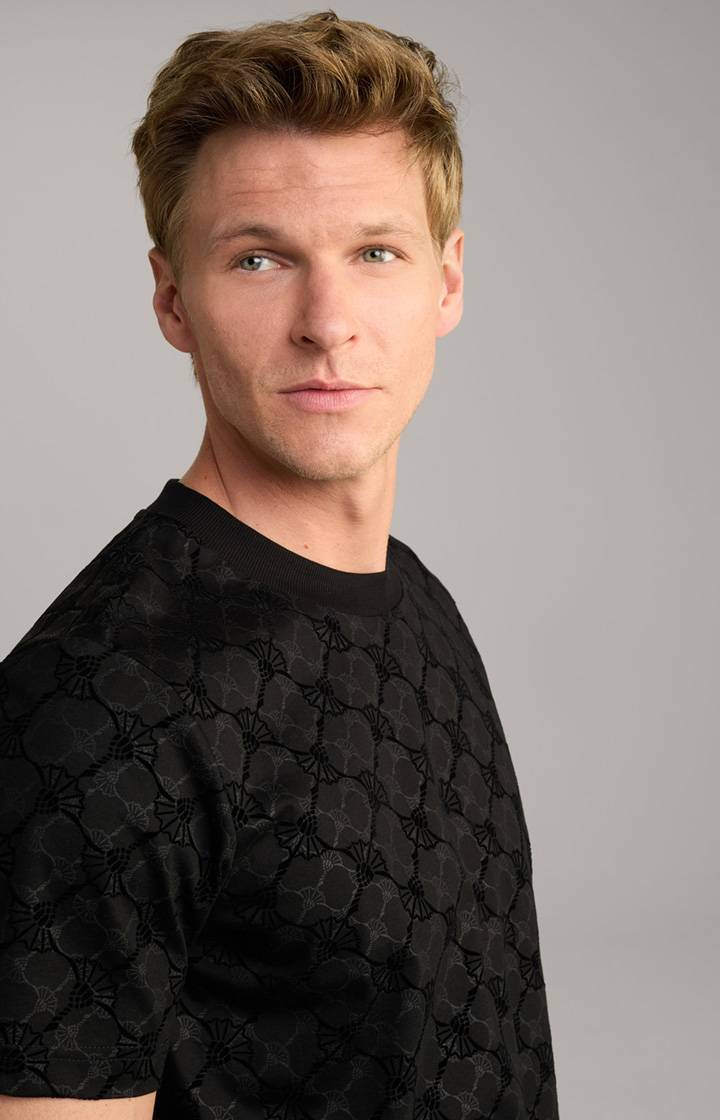 ﻿Joop Cornflower T-Shirt Panos in Schwarz Vatertagsangebot