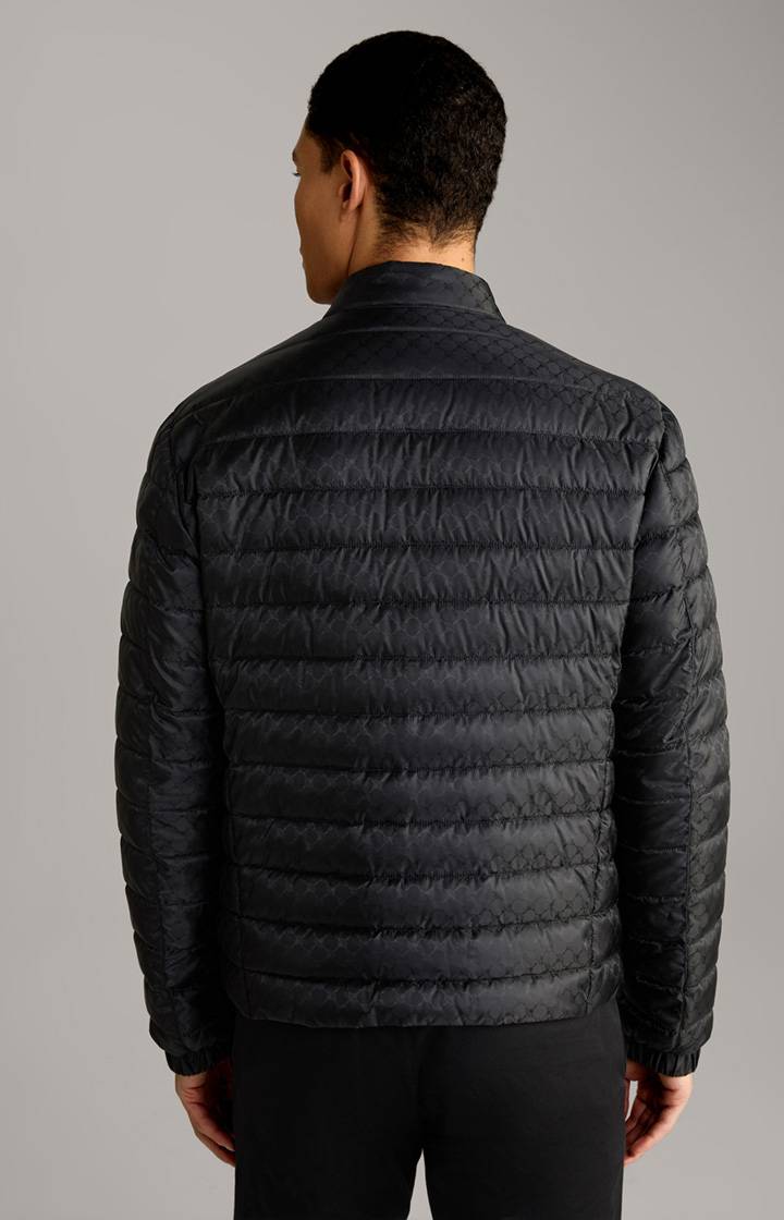 Joop Cornflower-Steppjacke Luke in Schwarz gemustert Valentinstagsangebot