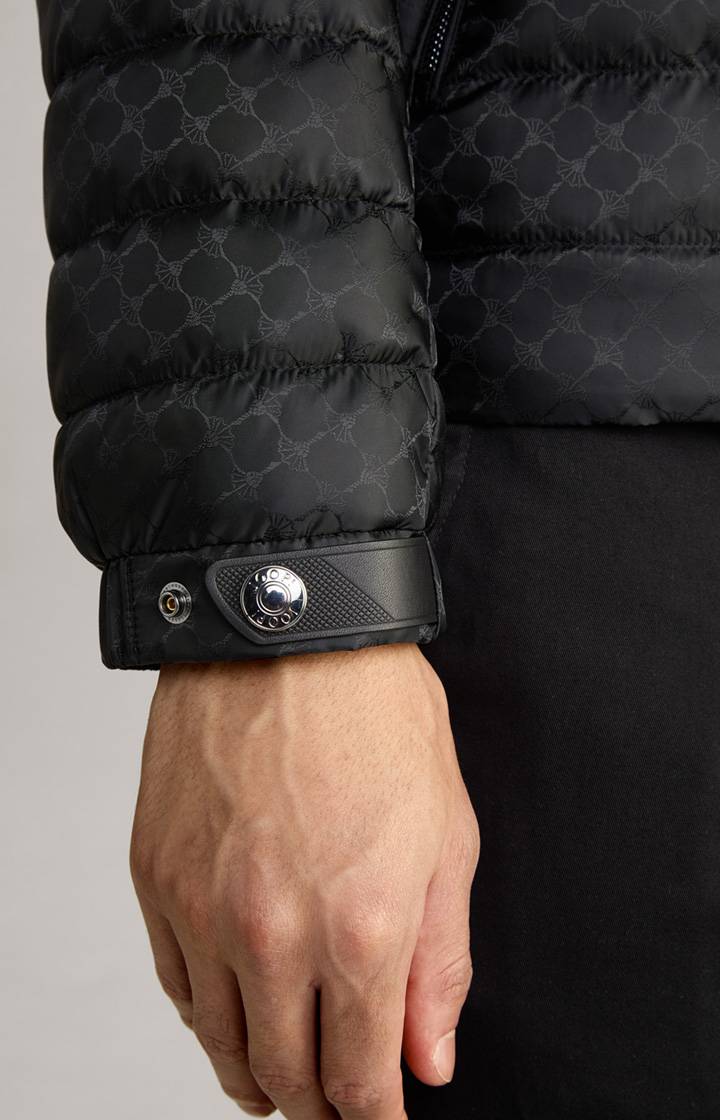 Joop Cornflower-Steppjacke Luke in Schwarz gemustert Valentinstagsangebot