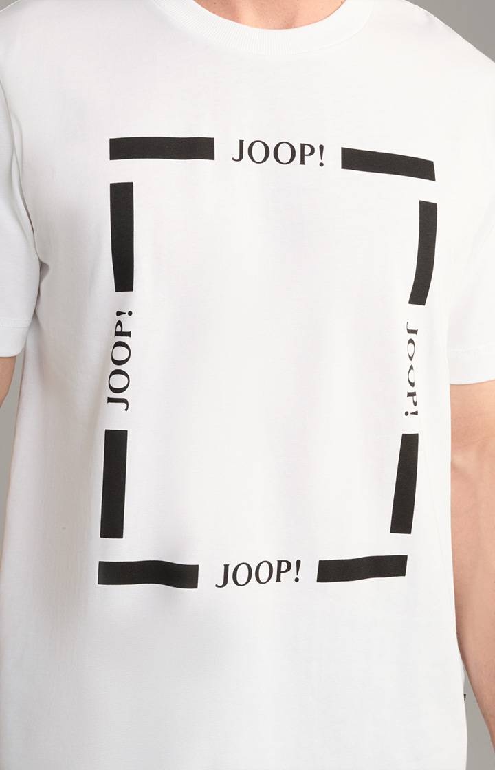 Joop T-Shirt Barnet in Weiß Online Outlet