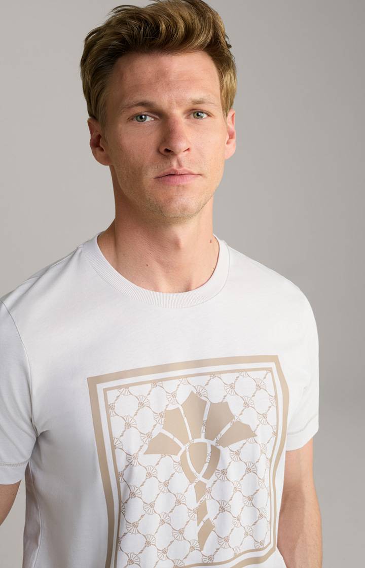 Joop Cornflower-T-Shirt Bilal in Hellbeige Zeitlich begrenztes Angebot