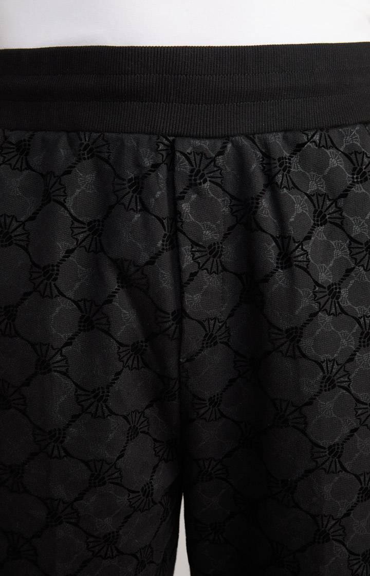 Joop Cornflower-Joggpants Thien in Schwarz gemustert Exklusive Angebote