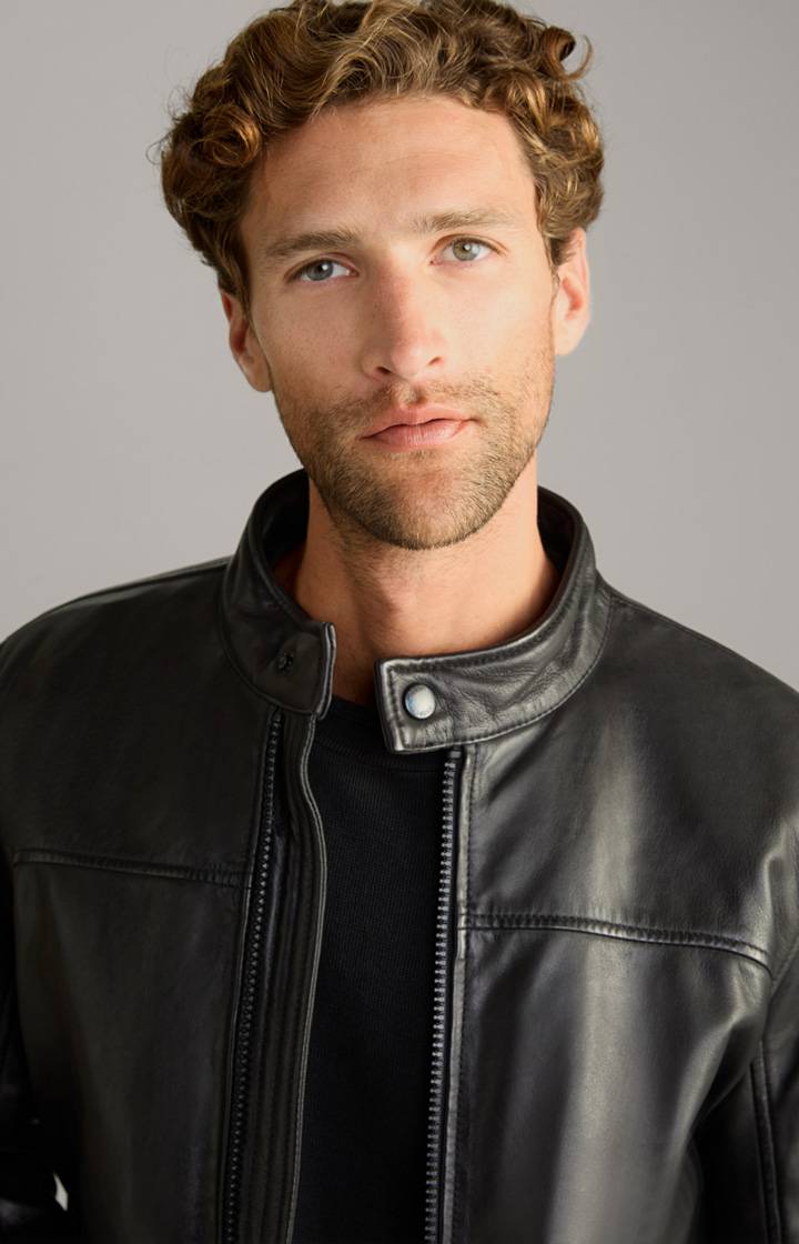 Joop Lederjacke Cleary in Schwarz Bestseller