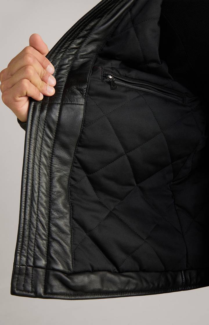 Joop Lederjacke Cleary in Schwarz Bestseller