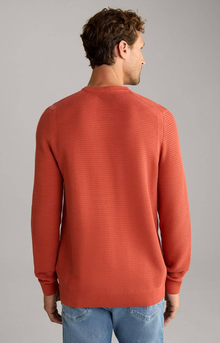 Joop Strickpullover Conrados in Orange Tägliche Deals