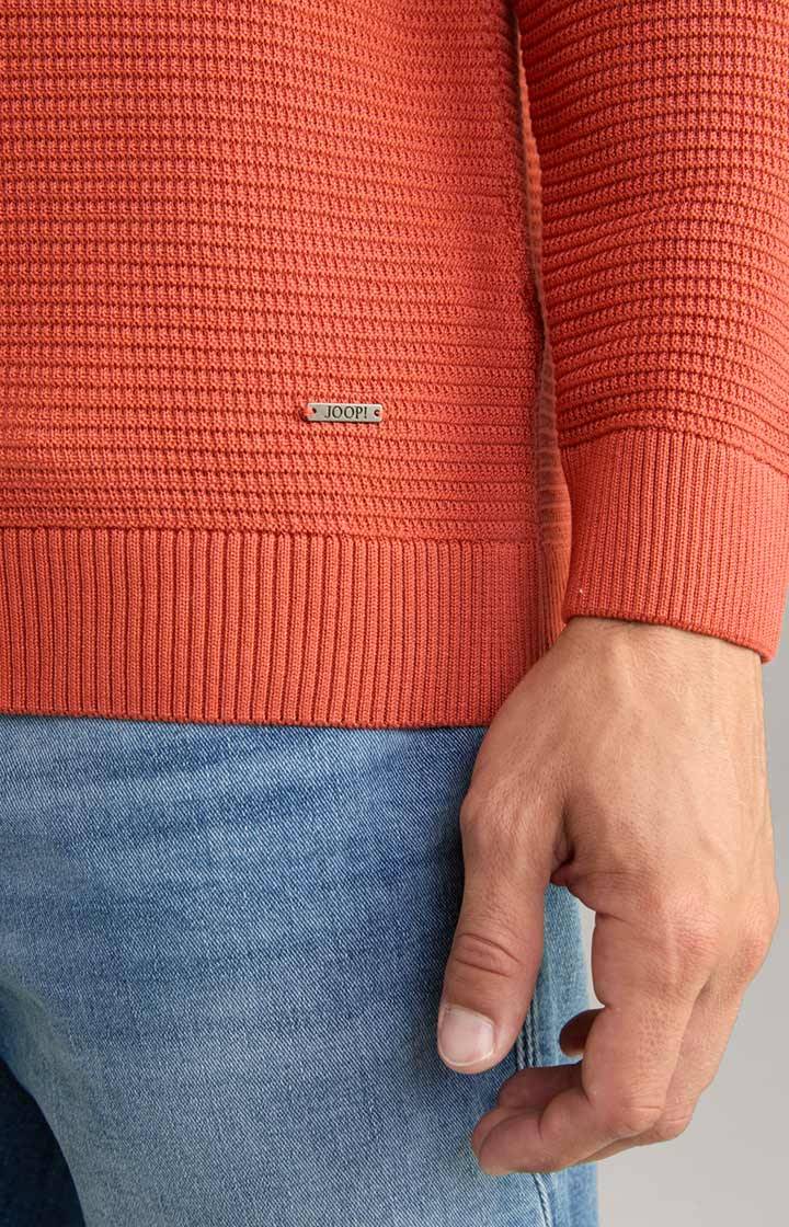 Joop Strickpullover Conrados in Orange Tägliche Deals
