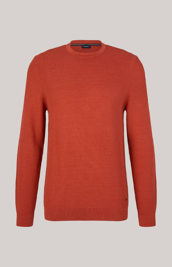 Joop Strickpullover Conrados in Orange Tägliche Deals