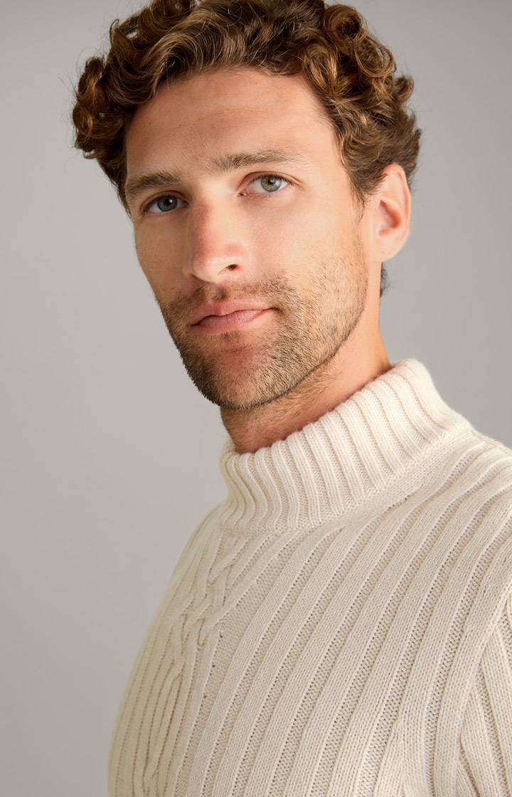 Joop Cashmere-Mix-Pullover Brianor in Beige Wochenangebot