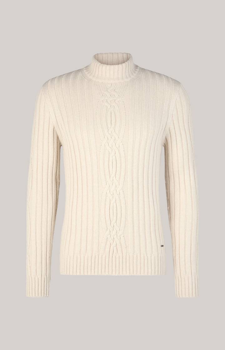 Joop Cashmere-Mix-Pullover Brianor in Beige Wochenangebot