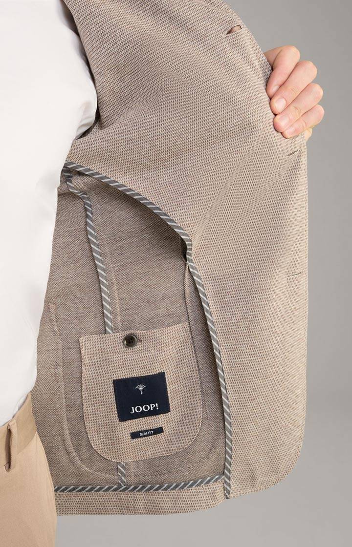 Joop Jersey-Sakko Hiro in Beige meliert Kostenlose Rückgabe