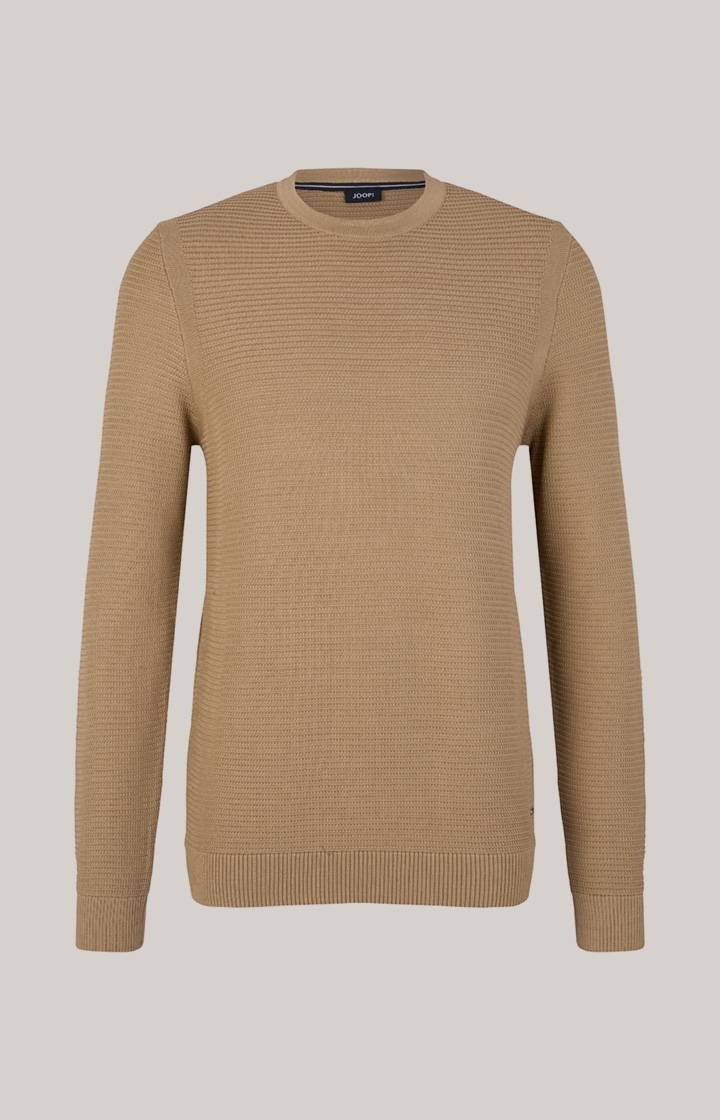 Joop Strickpullover Conrados in Hellbraun Bis zu 50% Rabatt