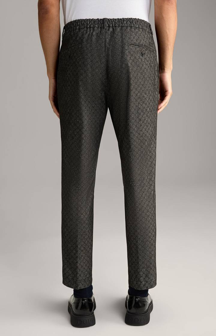 Joop Cornflower Bundfaltenhose Lester in Anthrazit gemustert Super Rabatt