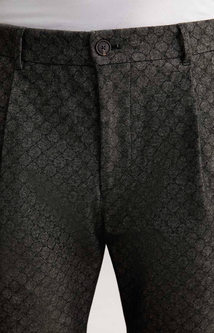 Joop Cornflower Bundfaltenhose Lester in Anthrazit gemustert Super Rabatt