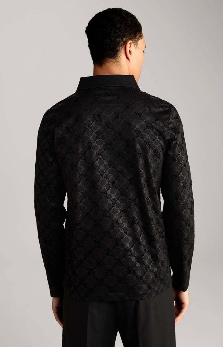 Joop Langarm-Poloshirt Pasquale in Schwarz 50% Rabatt mit kostenlosem Versand