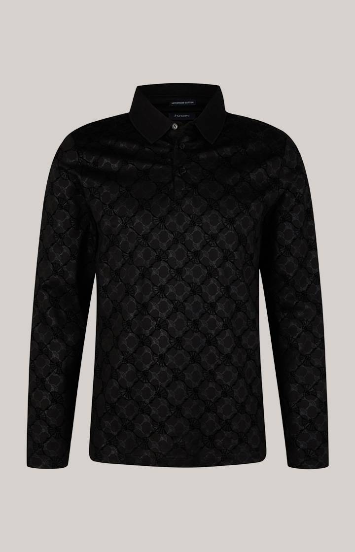 Joop Langarm-Poloshirt Pasquale in Schwarz 50% Rabatt mit kostenlosem Versand