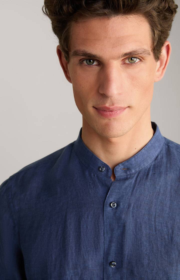 Joop Leinen-Hemd Pebo in Navy Hotsell