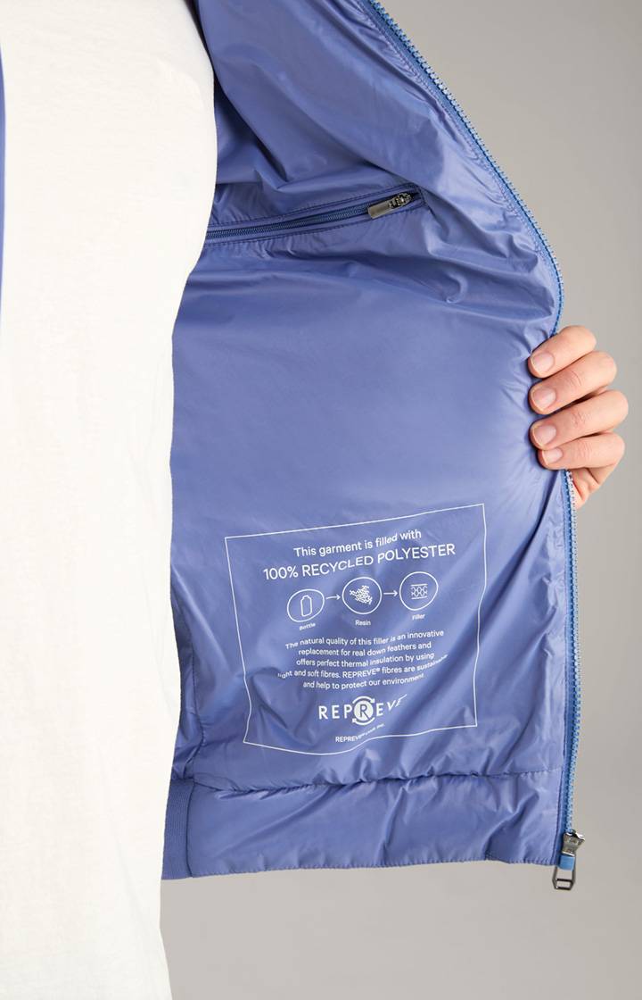 Joop Steppjacke Boros in Hellblau Blitzverkäufe