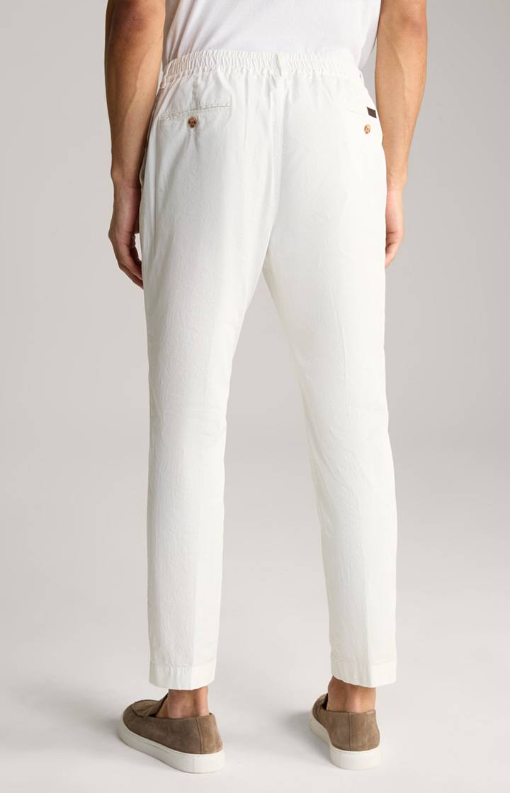 Joop Bundfaltenhose Lester in Creme Günstig kaufen
