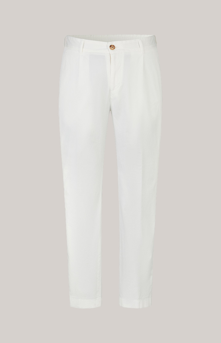 Joop Bundfaltenhose Lester in Creme Günstig kaufen