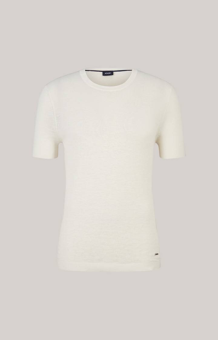 Joop Leinenmix-T-Shirt Maroso in Offwhite Online Shopping