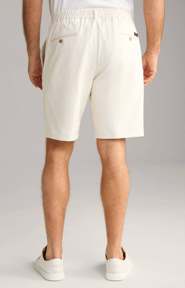 Joop Leinenmix-Shorts Dinghy in Offwhite Saisonschlussverkauf