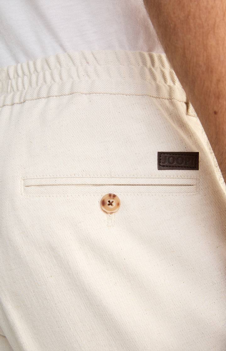Joop Leinenmix-Shorts Dinghy in Offwhite Saisonschlussverkauf