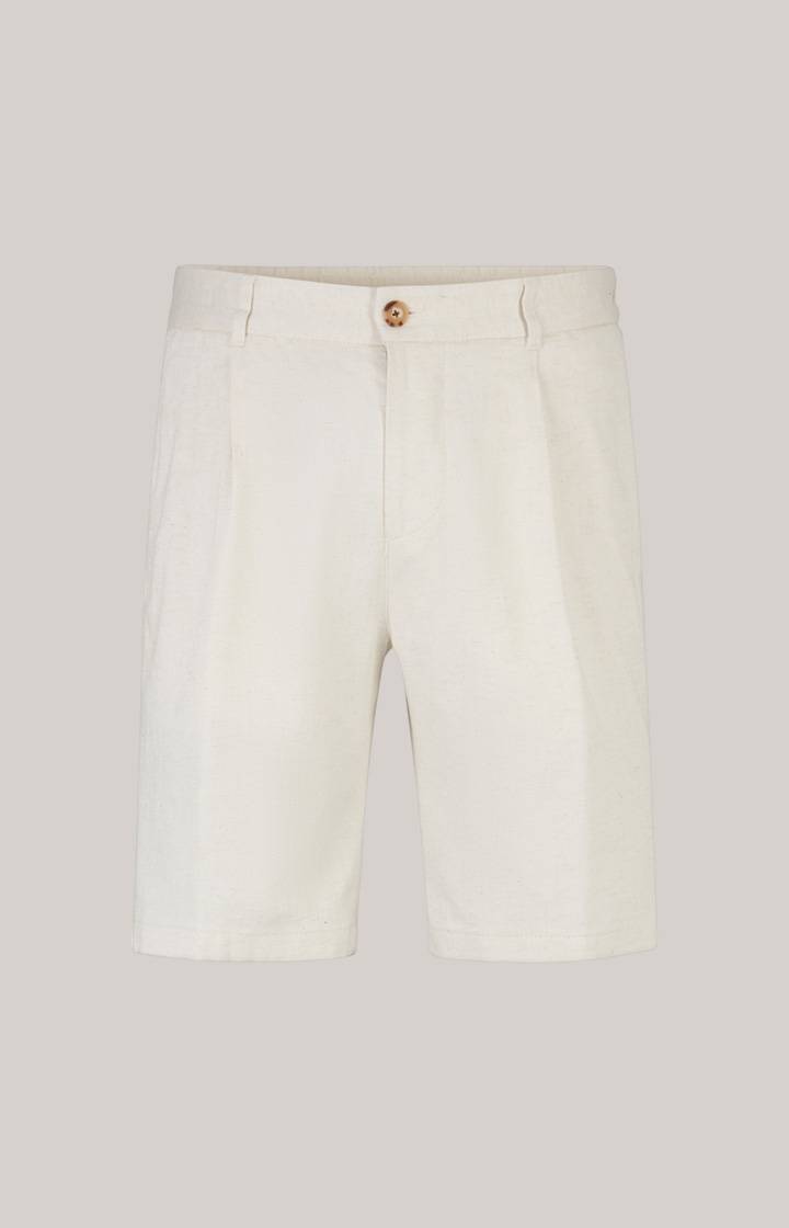 Joop Leinenmix-Shorts Dinghy in Offwhite Saisonschlussverkauf