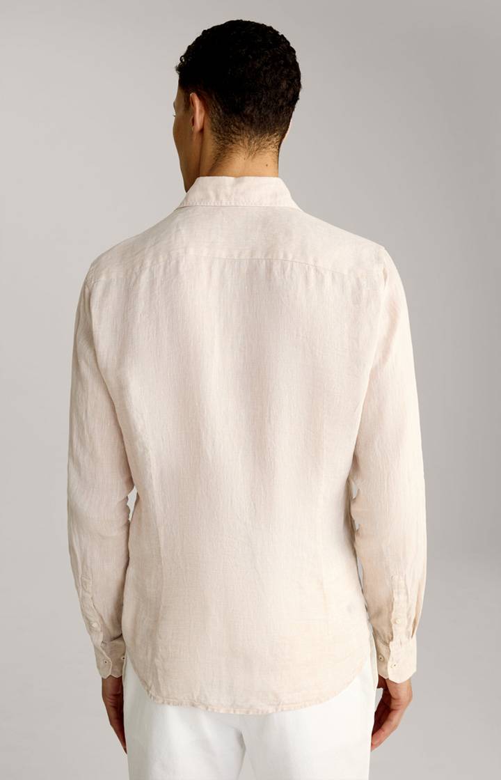 Joop Leinen-Hemd Pai in Beige meliert Cyber Monday