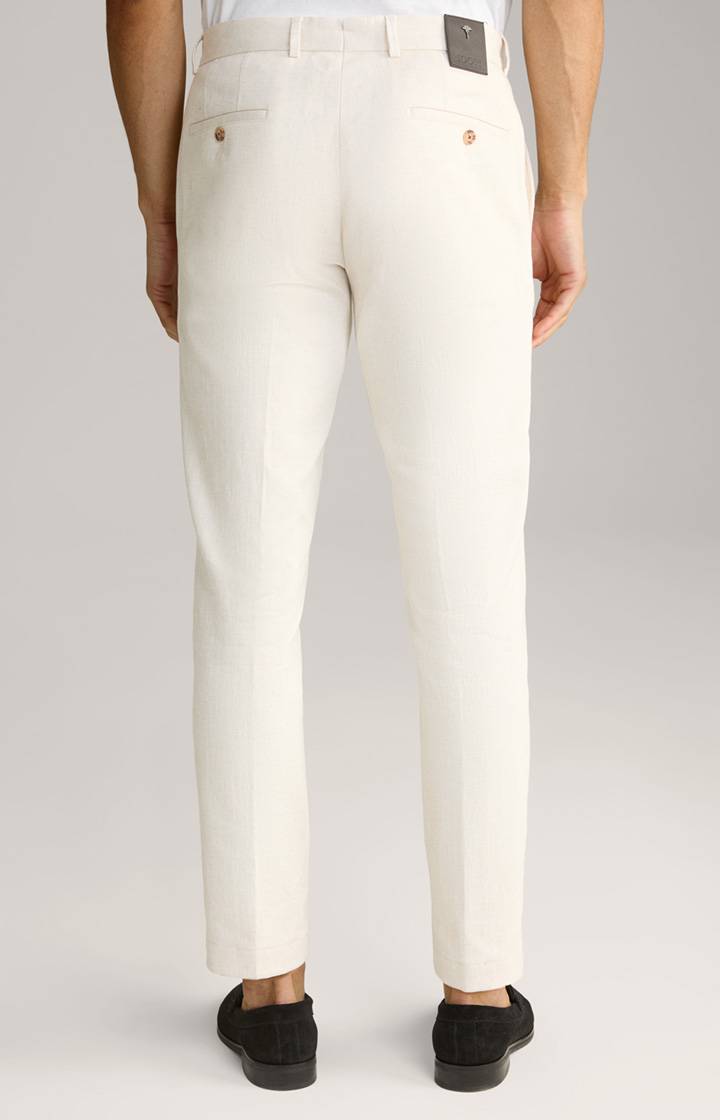 Joop Leinenmix Chino Hank in Creme Vatertagsangebot