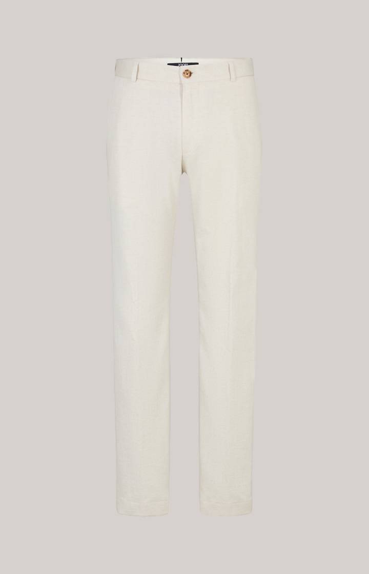 Joop Leinenmix Chino Hank in Creme Vatertagsangebot