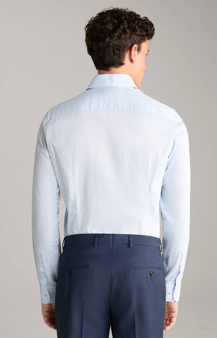 Joop Hemd Pai in Hellblau gemustert Online Outlet