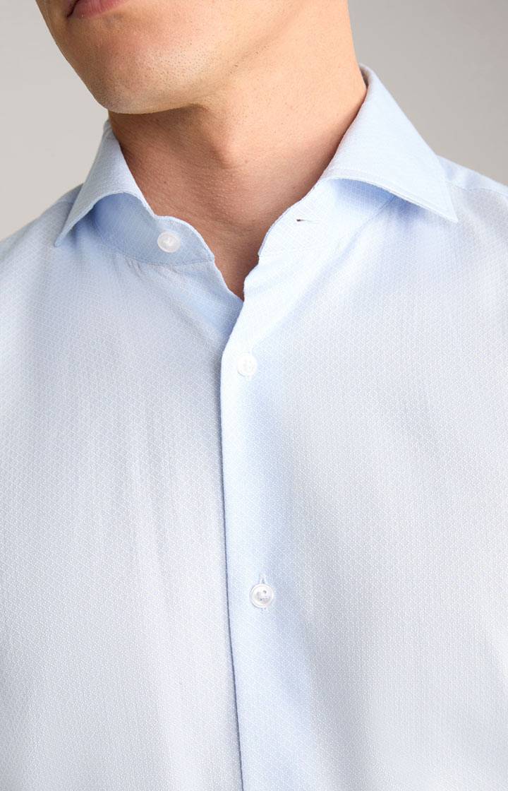 Joop Hemd Pai in Hellblau gemustert Online Outlet