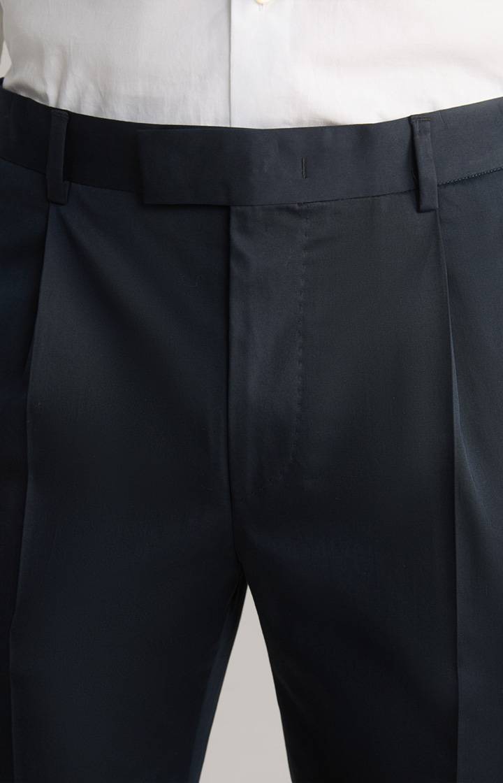 Joop Baumwoll-Baukasten-Hose Bennet in Navy Blitzangebot