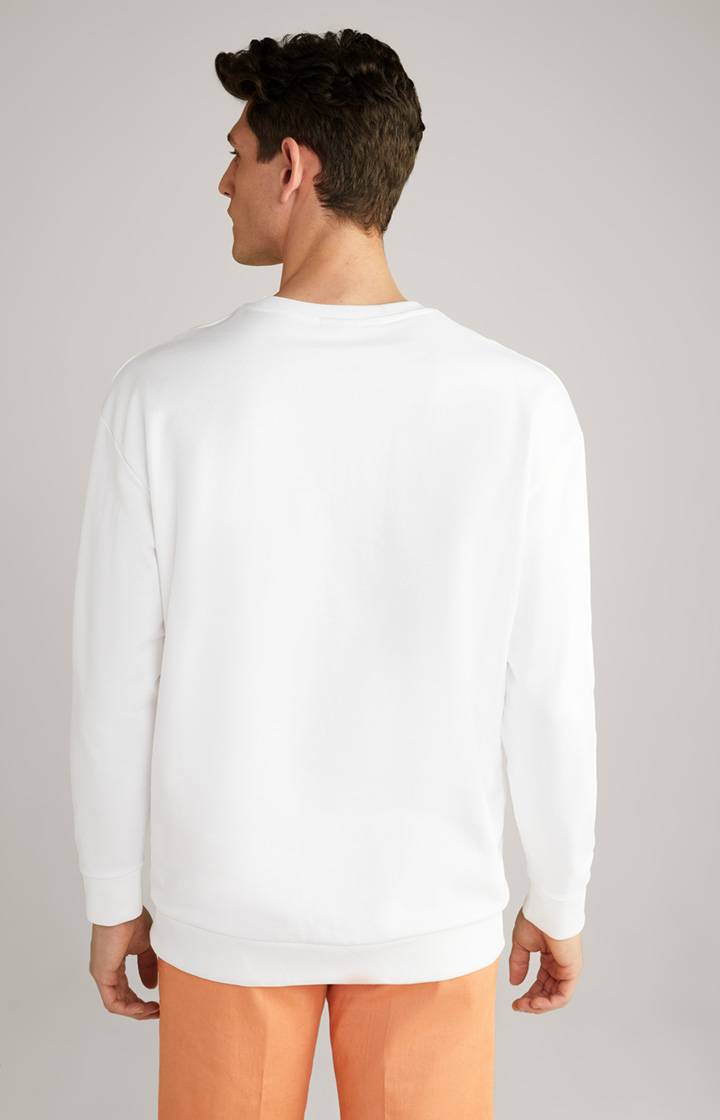 Joop Sweatshirt Alagon in Weiß Letzte 2 Tage