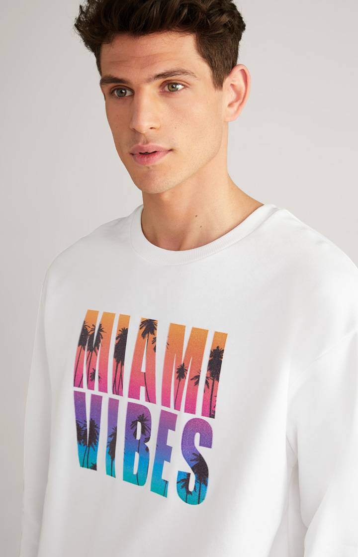 Joop Sweatshirt Alagon in Weiß Letzte 2 Tage