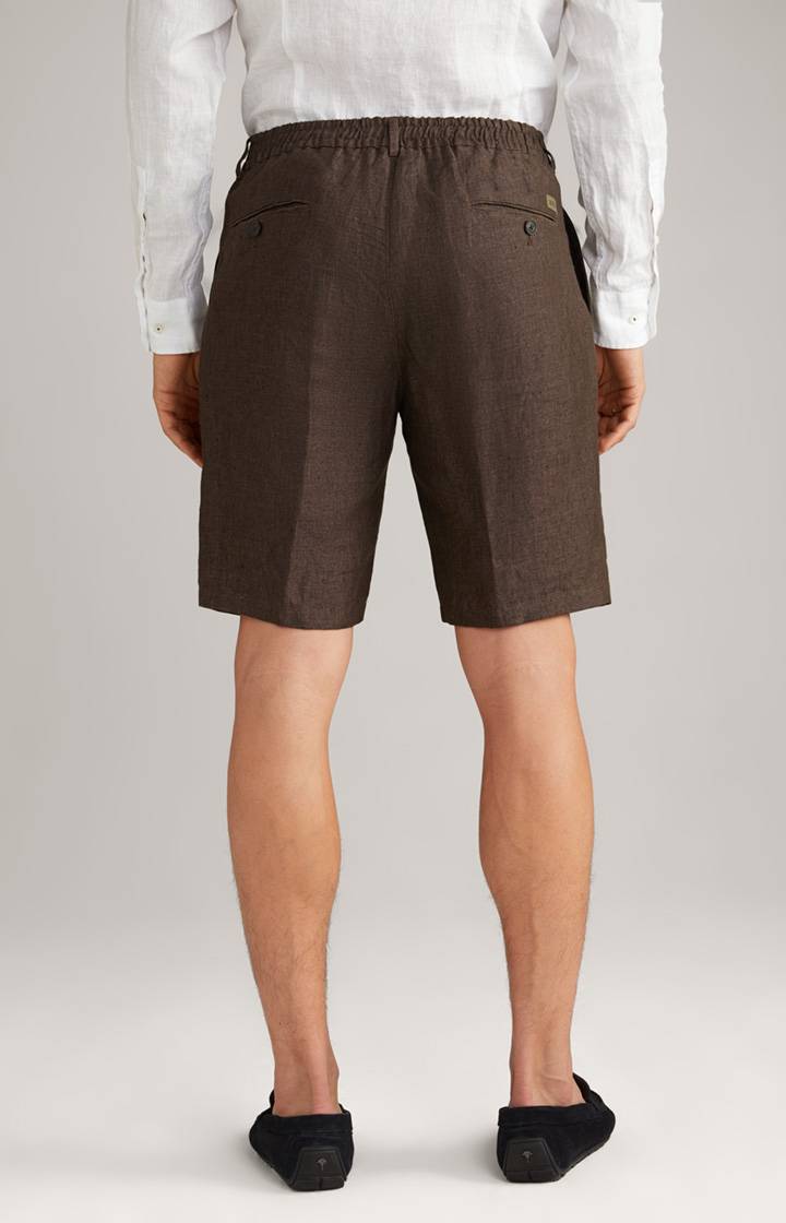 Joop Leinen-Shorts Dinghy in Dunkelbraun Nur noch ein Tag übrig