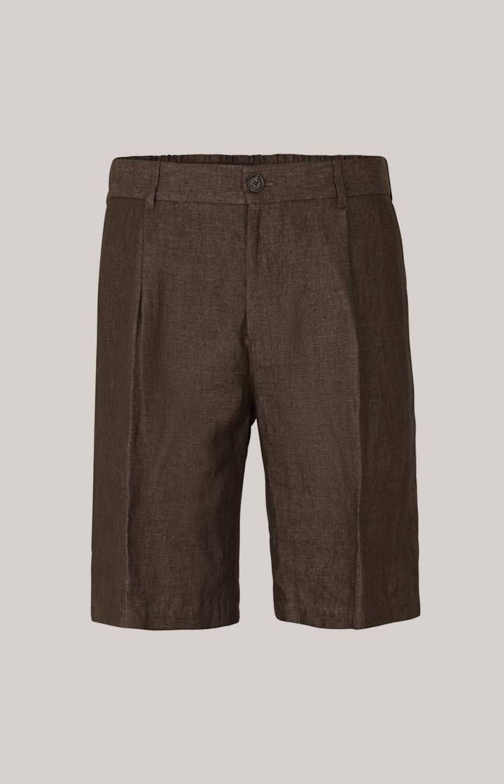 Joop Leinen-Shorts Dinghy in Dunkelbraun Nur noch ein Tag übrig