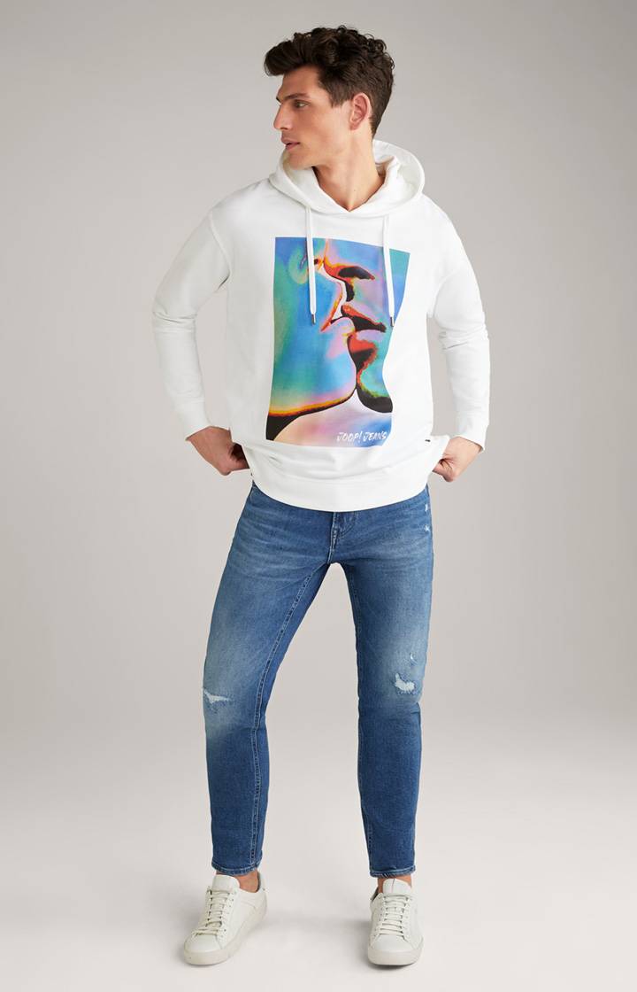 Joop Hoodie Sebastiano in Weiß Limitierter Zeitrabatt