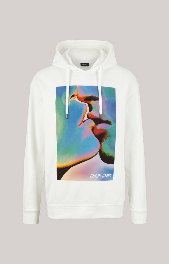 Joop Hoodie Sebastiano in Weiß Limitierter Zeitrabatt
