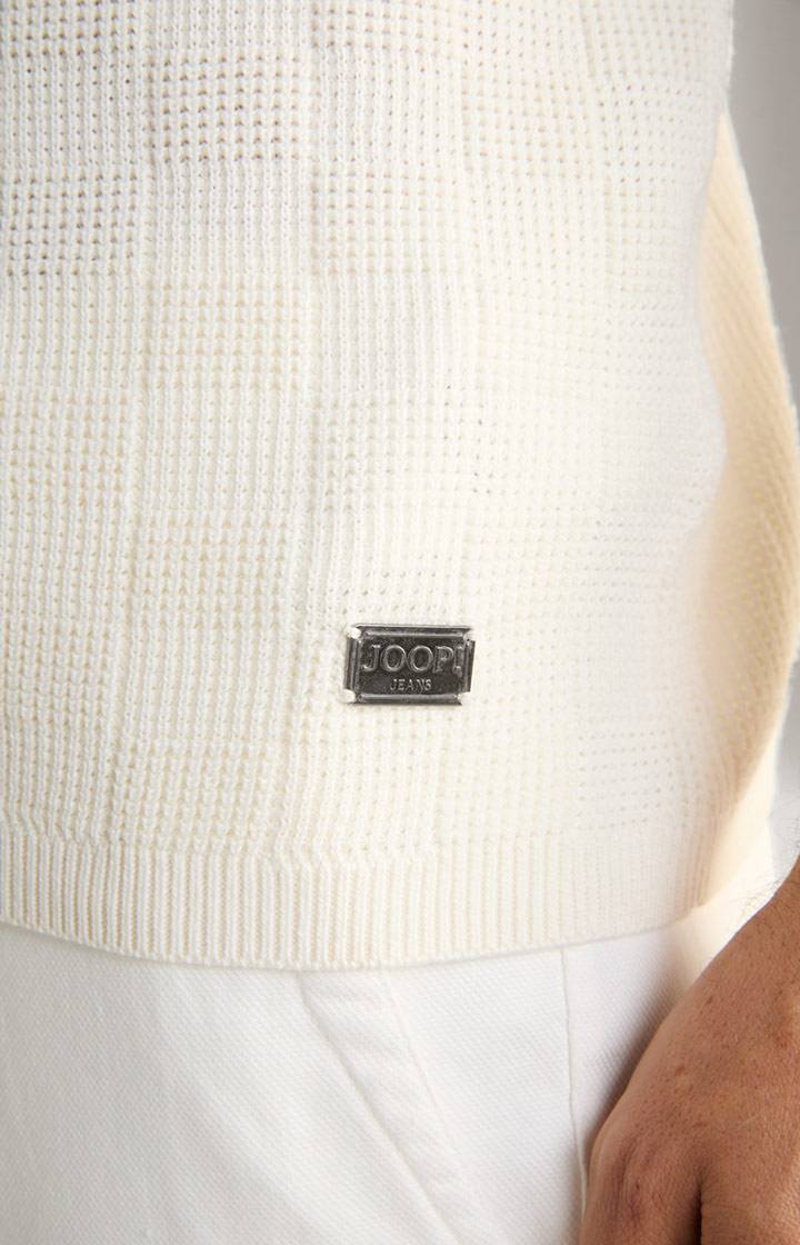 Joop Strick-Shirt Heiri in Creme Fabrikpreis
