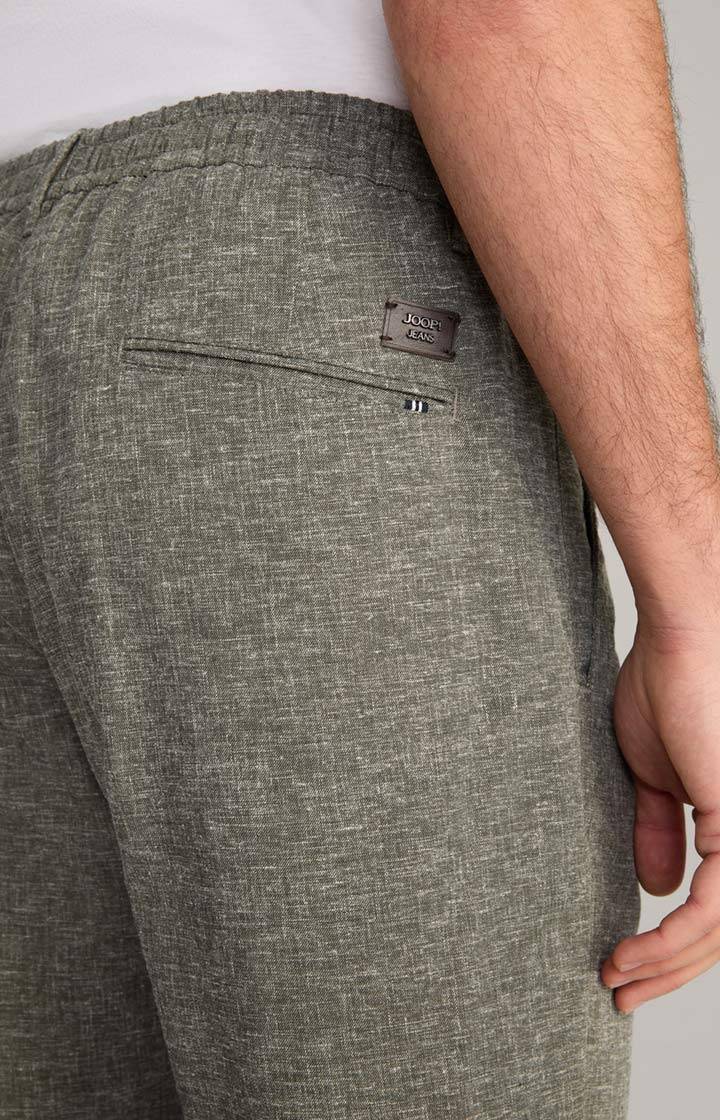 Joop Leinenmix-Chino Lead in Oliv meliert Saisonschlussverkauf