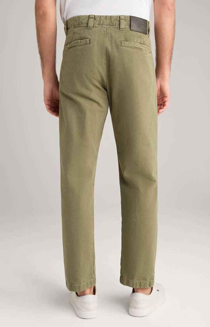 Joop Baumwoll-Chino Len in Oliv Weihnachtsangebot