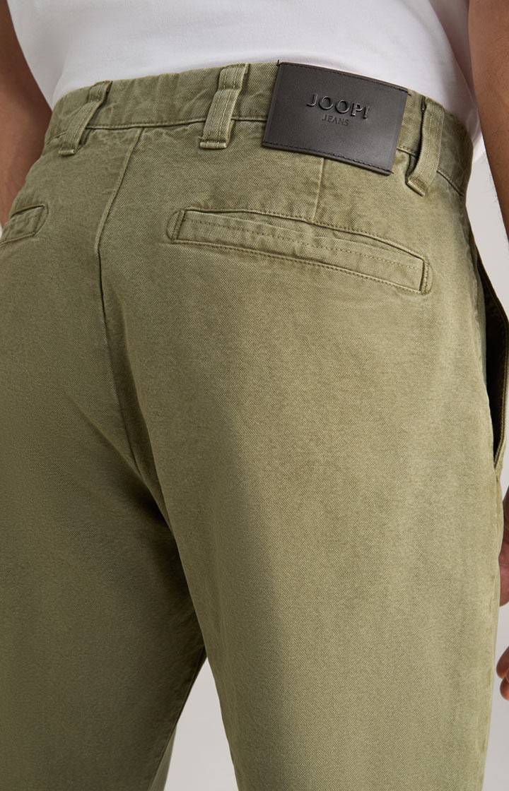 Joop Baumwoll-Chino Len in Oliv Weihnachtsangebot