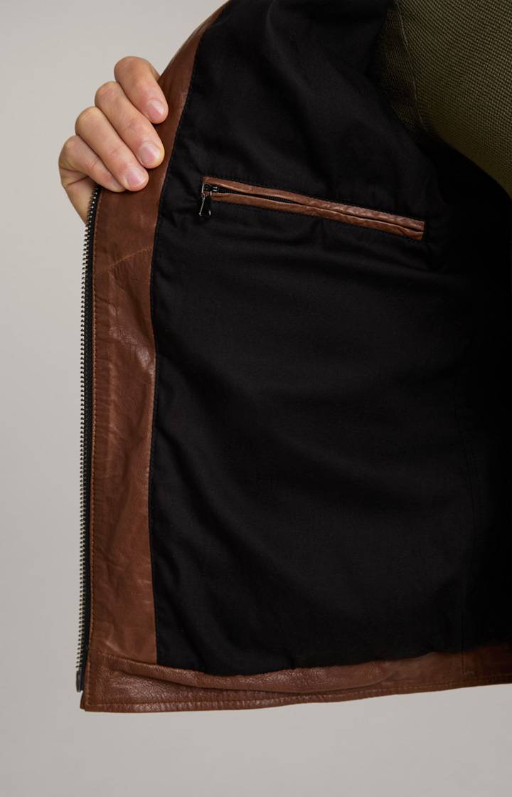 Joop Lederjacke Lif in Braun Exklusive Angebote
