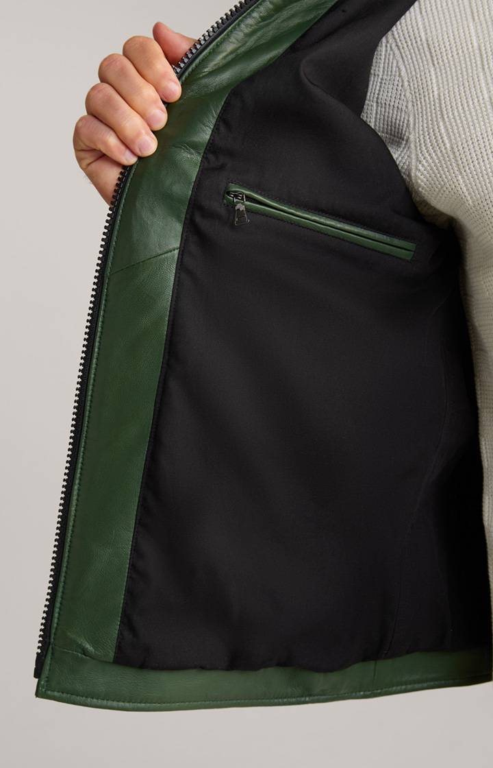 Joop Lederjacke Lif in Grün Saisonale Angebote