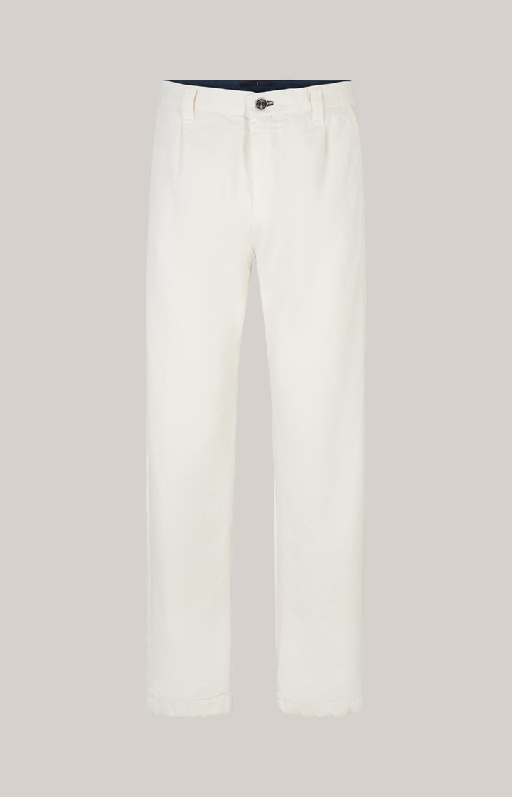 Joop Baumwoll-Chino Len in Offwhite Tiefpreis