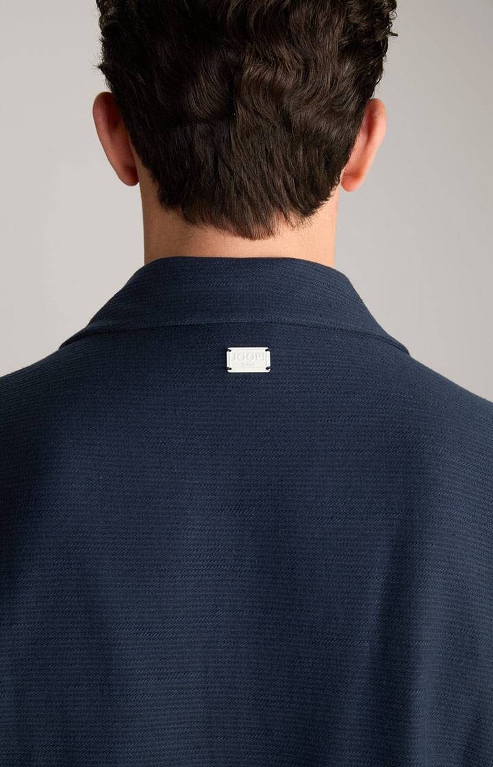 Joop Hemd Damian in Navy strukturiert Begrenzte Freigabe