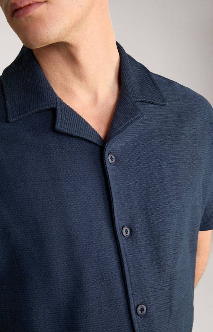 Joop Hemd Damian in Navy strukturiert Begrenzte Freigabe