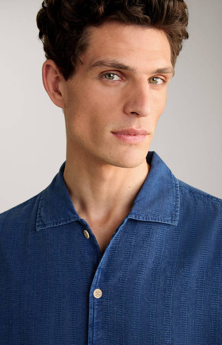 Joop Hemd Hanno in Denim Blau Riesige Rabatte