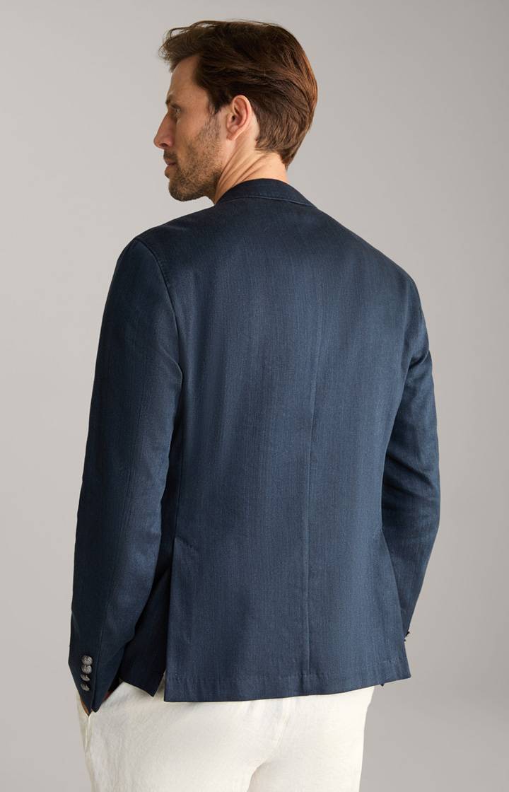 Joop Leinenmix-Sakko Heathrow in Denim Blue Clearance-Verkauf